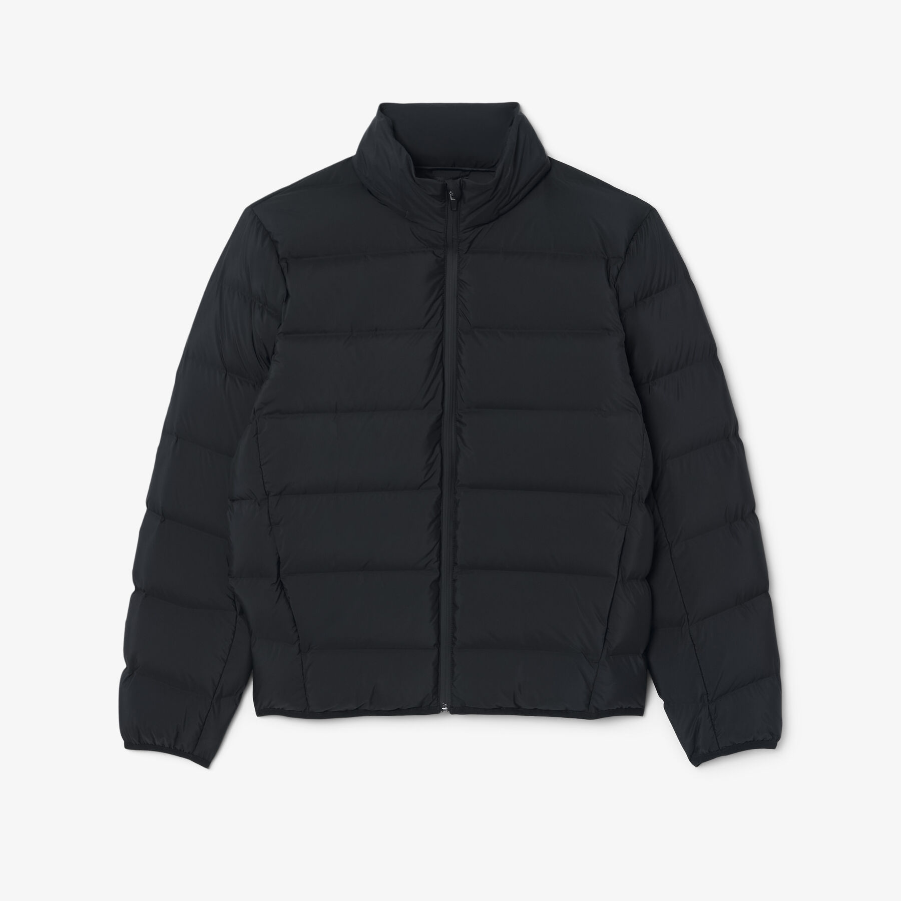 lacoste water repellent down commuter jacket