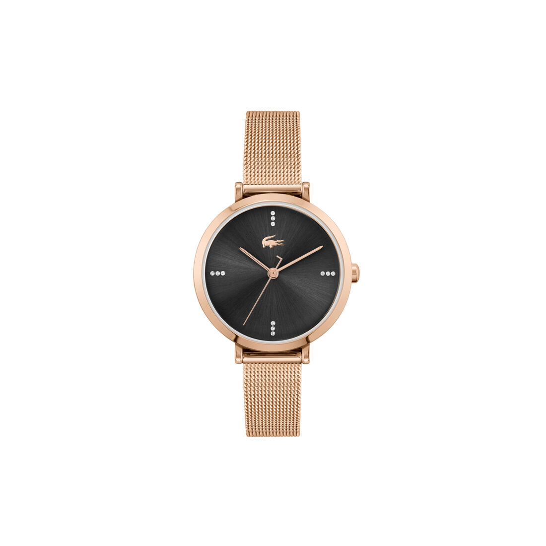 Lacoste Geneva Womens Black Dial Watch