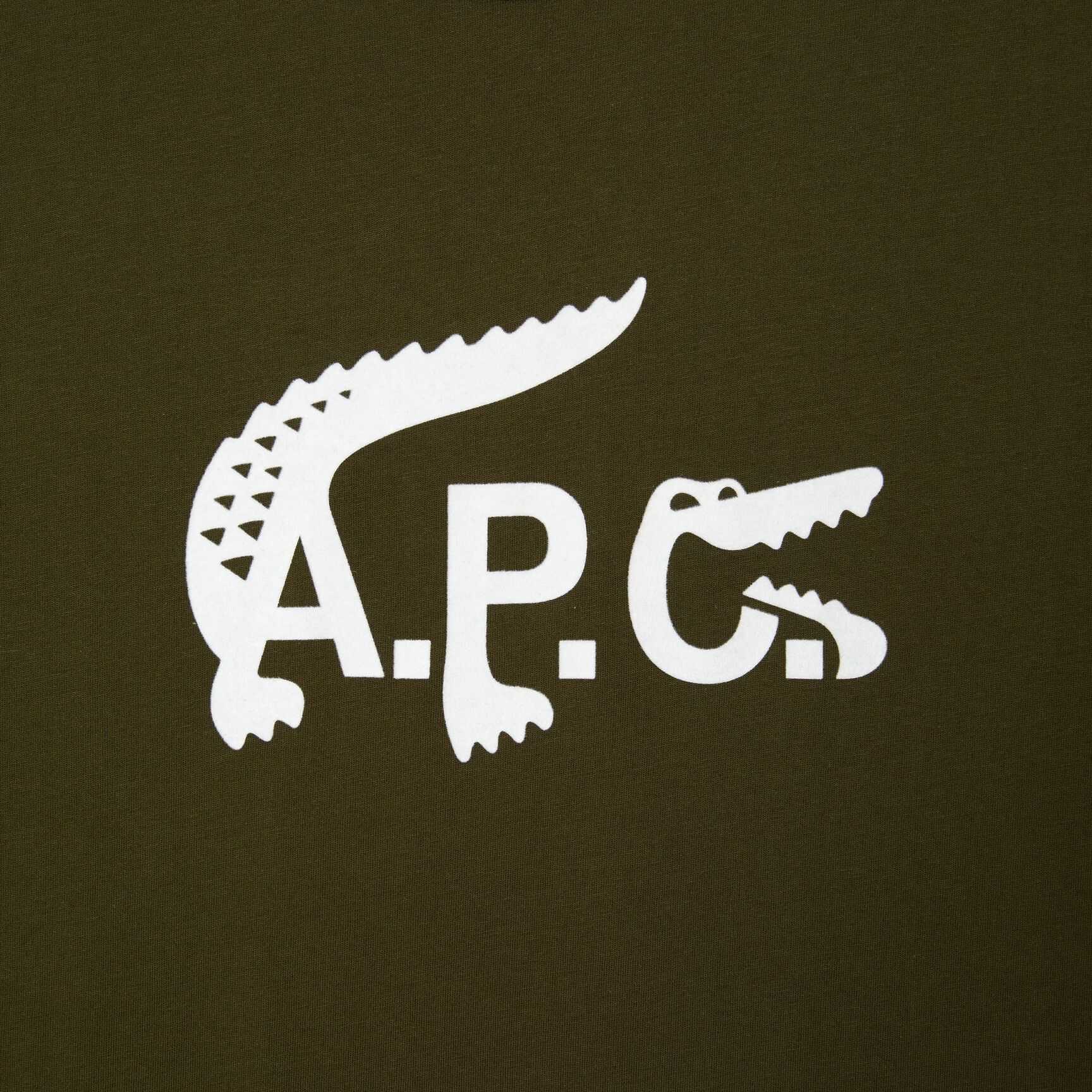Unisex Lacoste x A.P.C. Jersey T-Shirt Unisex Lacoste x A.P.C. Jersey T-Shirt