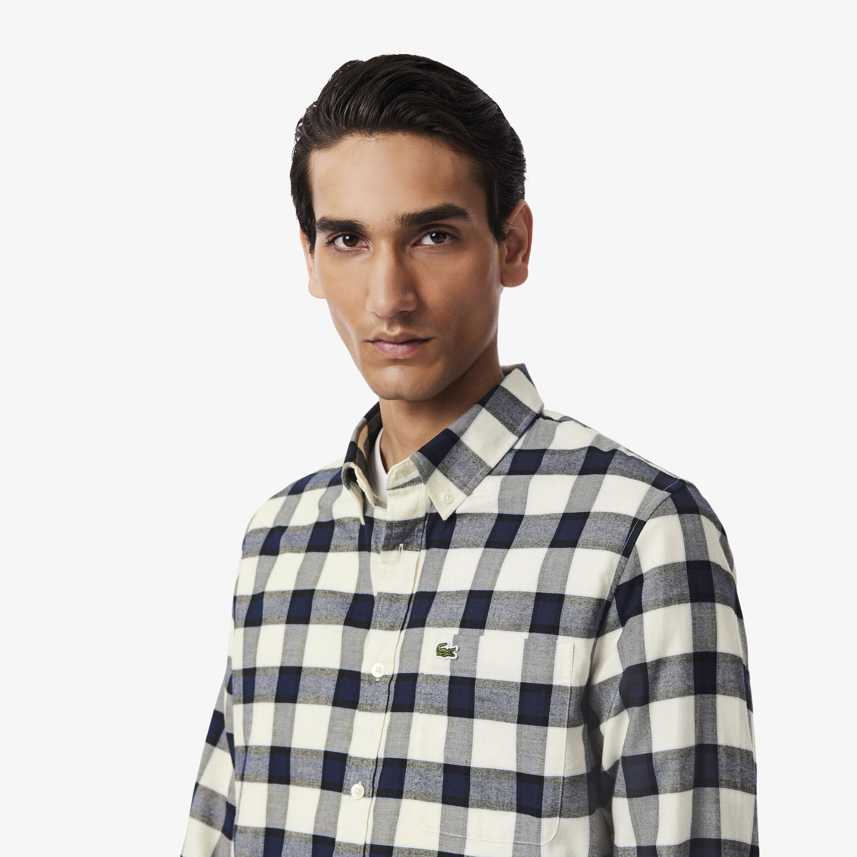 Regular Fit Plaid Flannel Shirt - CH5097-00-BIR