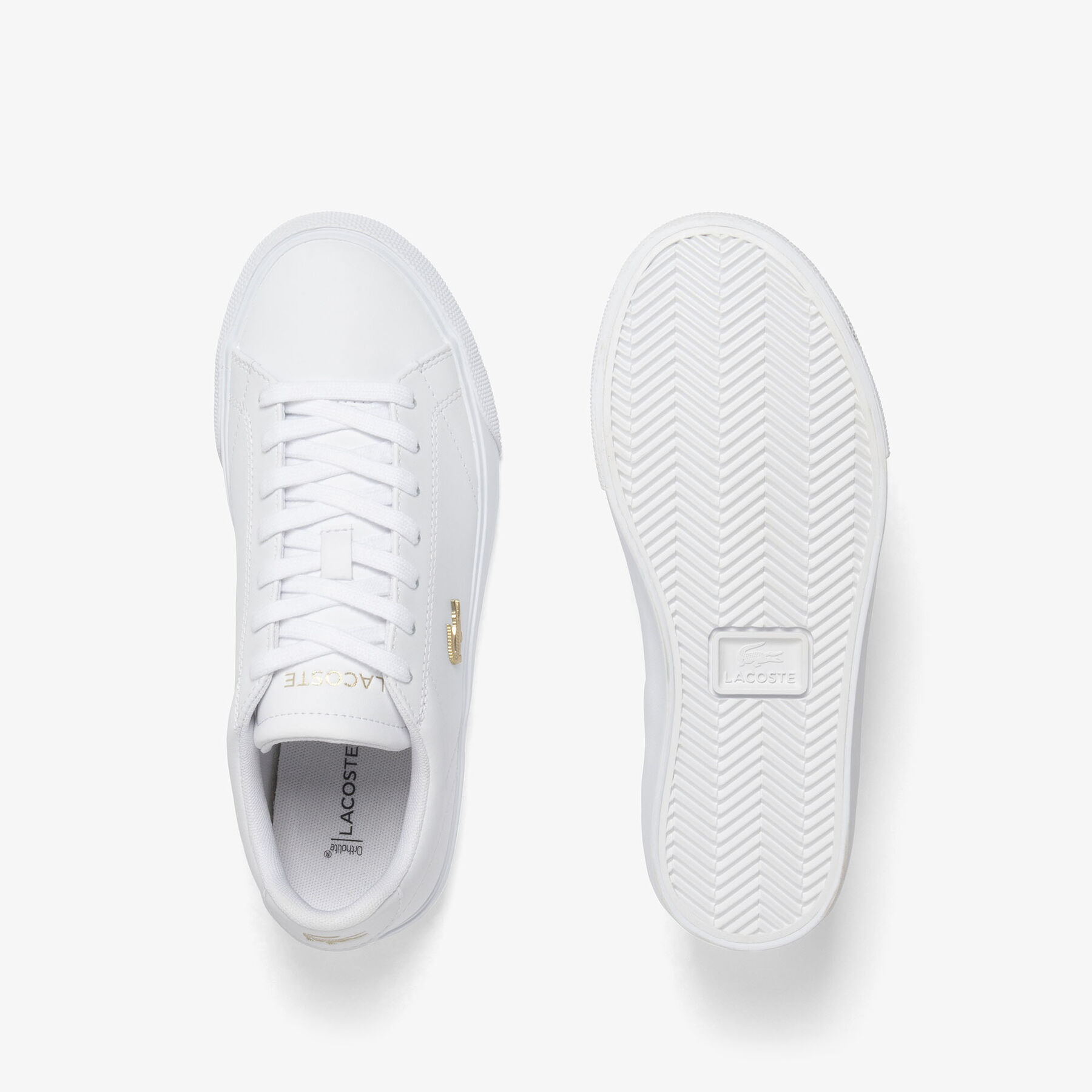 lacoste women s lerond set leather sneakers