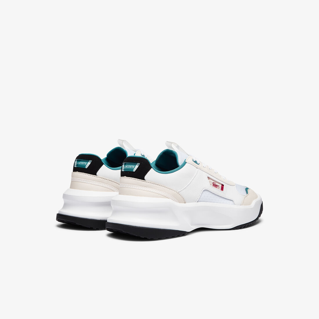 سنيكرز ايس ليفت جلد بتفاصيل ملونة للرجال سنيكرز ايس ليفت جلد بتفاصيل ملونة للرجال