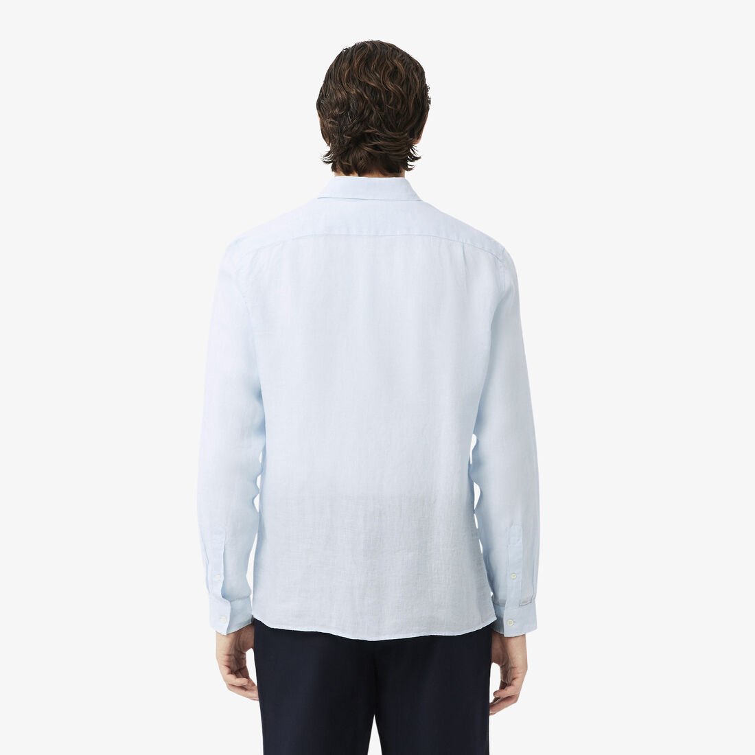 قميص كتان بقصّة عادية Men's Lacoste Linen Shirt - CH5692-00-T01
