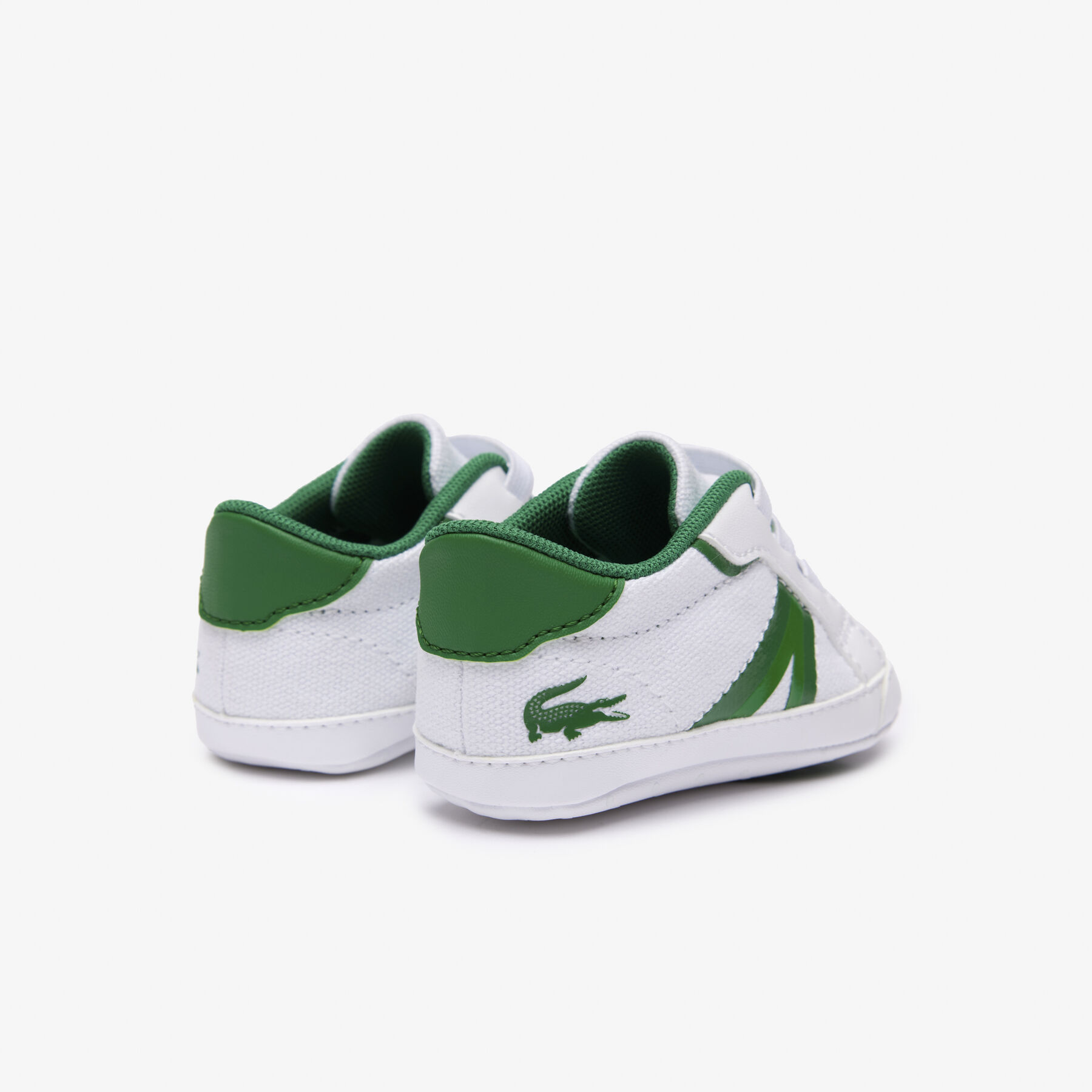 Infants' L004 Cub Textile and Synthetic Trainers lacoste infants l004 cub textile and synthetic trainers