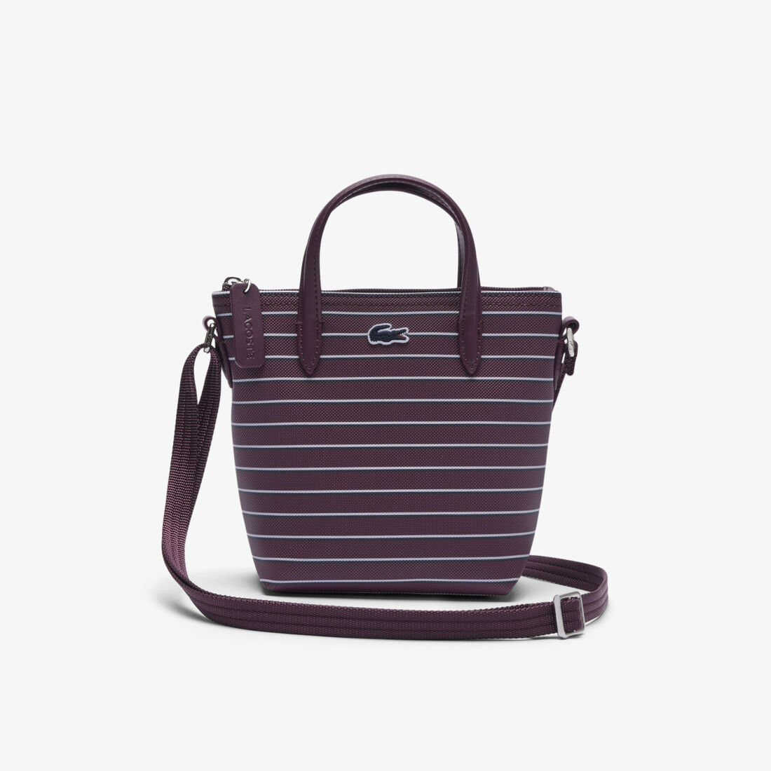 Mini Striped L.12.12 Concept Tote - NF5131SJ-R48