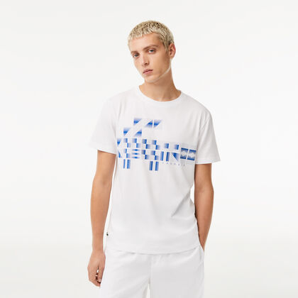 Men's Lacoste Sport X Novak Djokovic Printed T-shirt