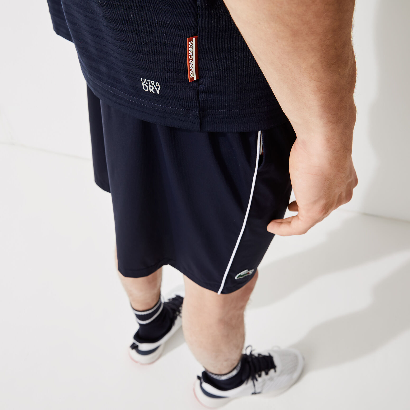 Men’s Lacoste SPORT French Open Edition Second-Skin Polo Shirt Men’s Lacoste SPORT French Open Edition Second-Skin Polo Shirt