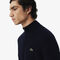 كنزة قطنية برقبة عالية وسحاب Zipped High Neck Cotton Sweater - AH1957-00-166