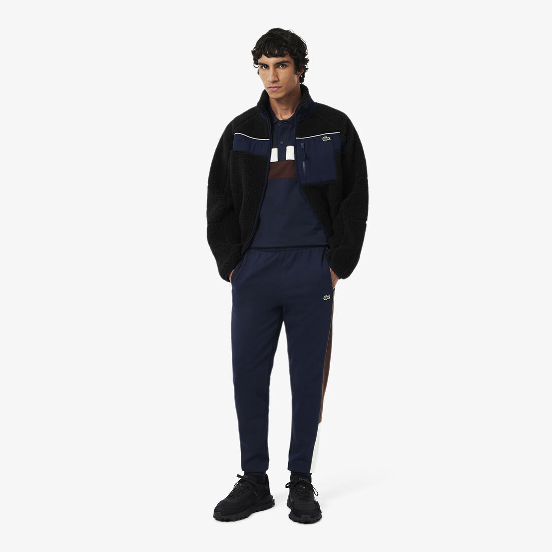 Regular Fit Colour-Block Petit Pique Polo Shirt Regular Fit Colour-Block Petit Pique Polo Shirt - PH5918-00-6WZ