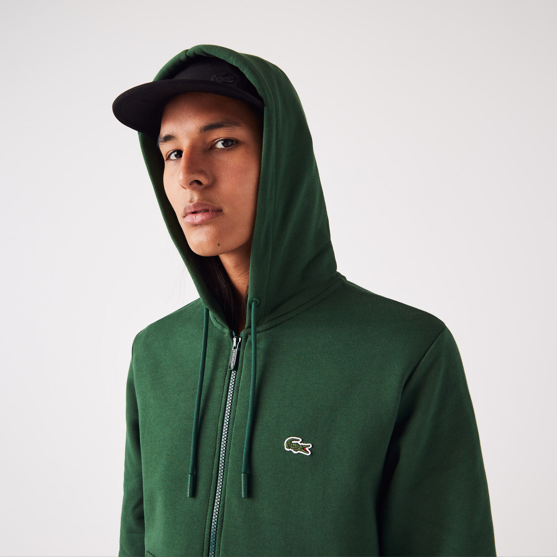 Zipped Fleece Hoodie - SH9626-00-132