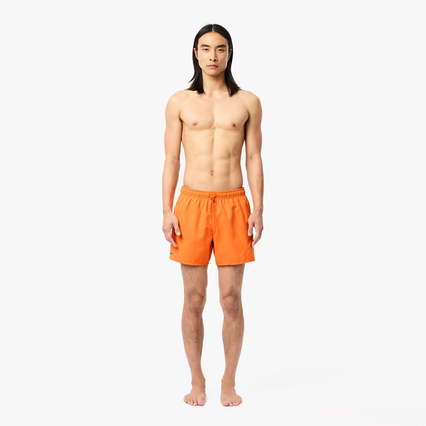 Quick-Dry Swim Trunks Lightweight Monochrome Swim Trunks - MH6270-00-I6S