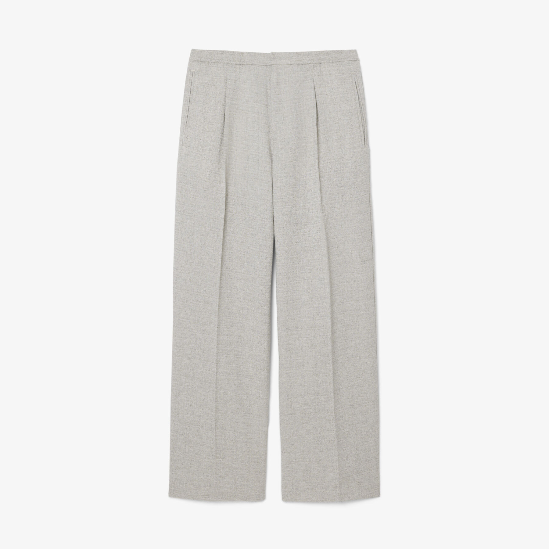 بنطال من قماش سلوب بقصة مريحة Relaxed Fit Slub Weave Pants - HH1621-00-B29