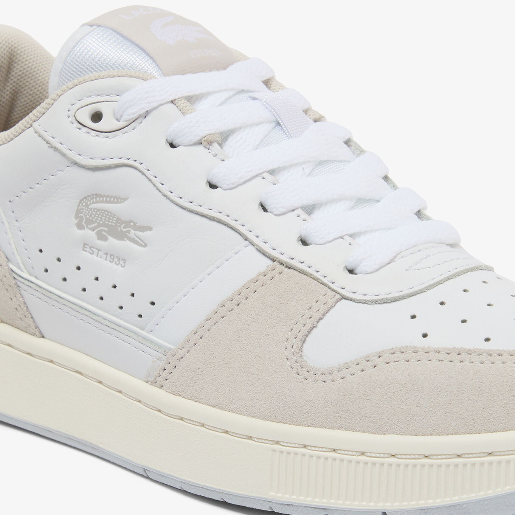 Women's T-Clip Set Leather Sneakers Women's T-Clip Set Leather Sneakers - 50SFA0197-14X