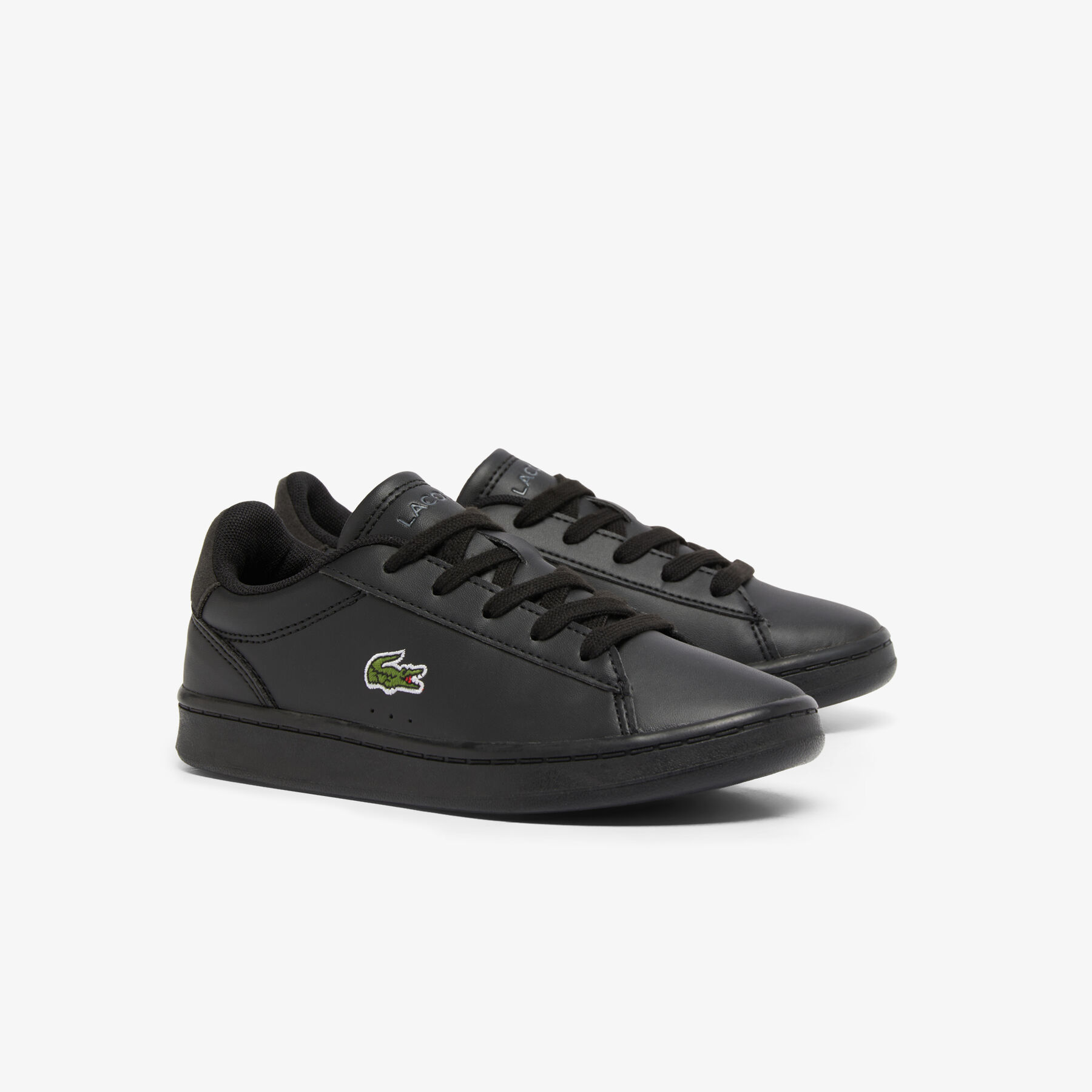 lacoste children s carnaby set trainers