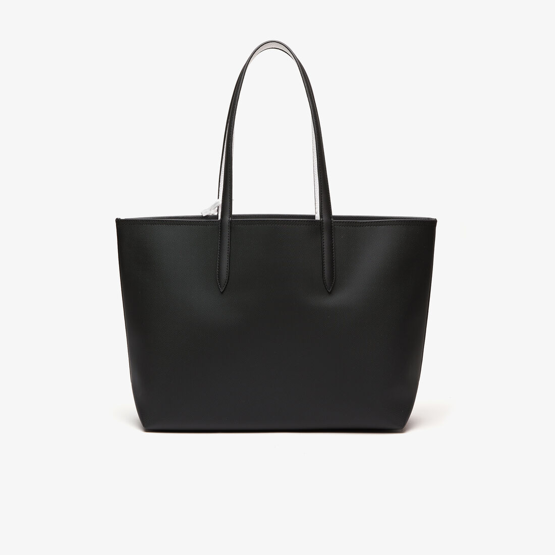 حقيبة يد لاكوست بوجهين وشعار الماركة بلون مغاير للنساء حقيبة يد لاكوست بوجهين وشعار الماركة بلون مغاير للنساء