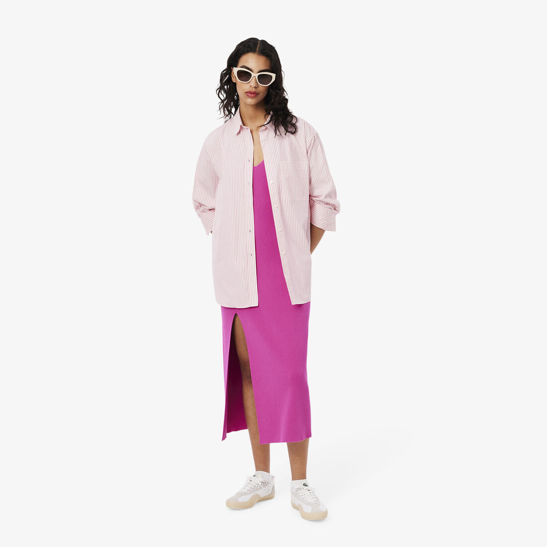 Oversized Cotton Poplin Shirt Oversized Cotton Poplin Shirt - CF0215-00-FLI