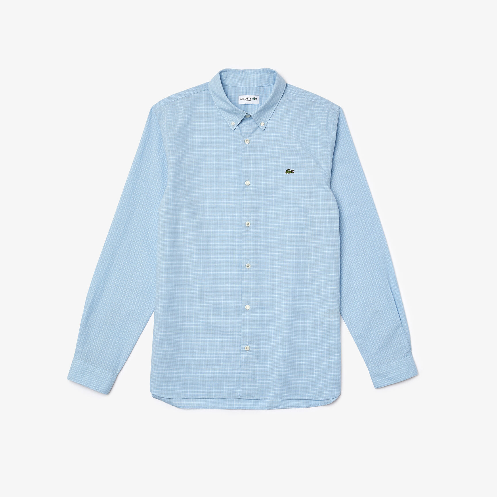 Men's Slim Fit Checkered Cotton And Linen Shirt Men's Slim Fit Checkered Cotton And Linen Shirt