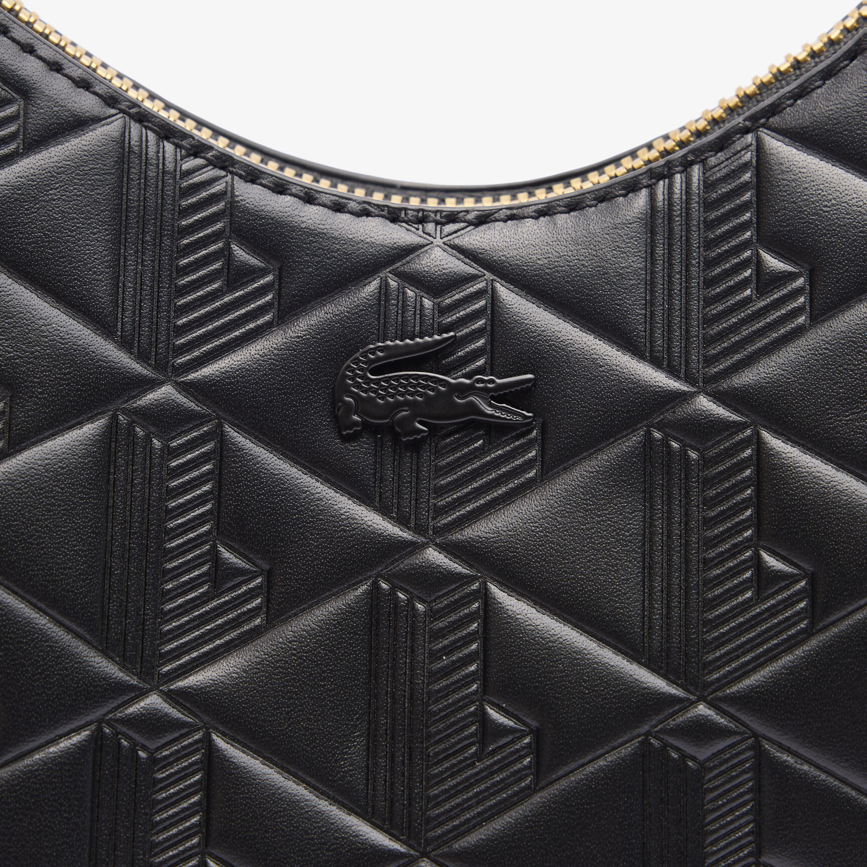 Maheki Embossed Leather Half Moon Purse Maheki Embossed Leather Half Moon Purse - NF4710MH-000