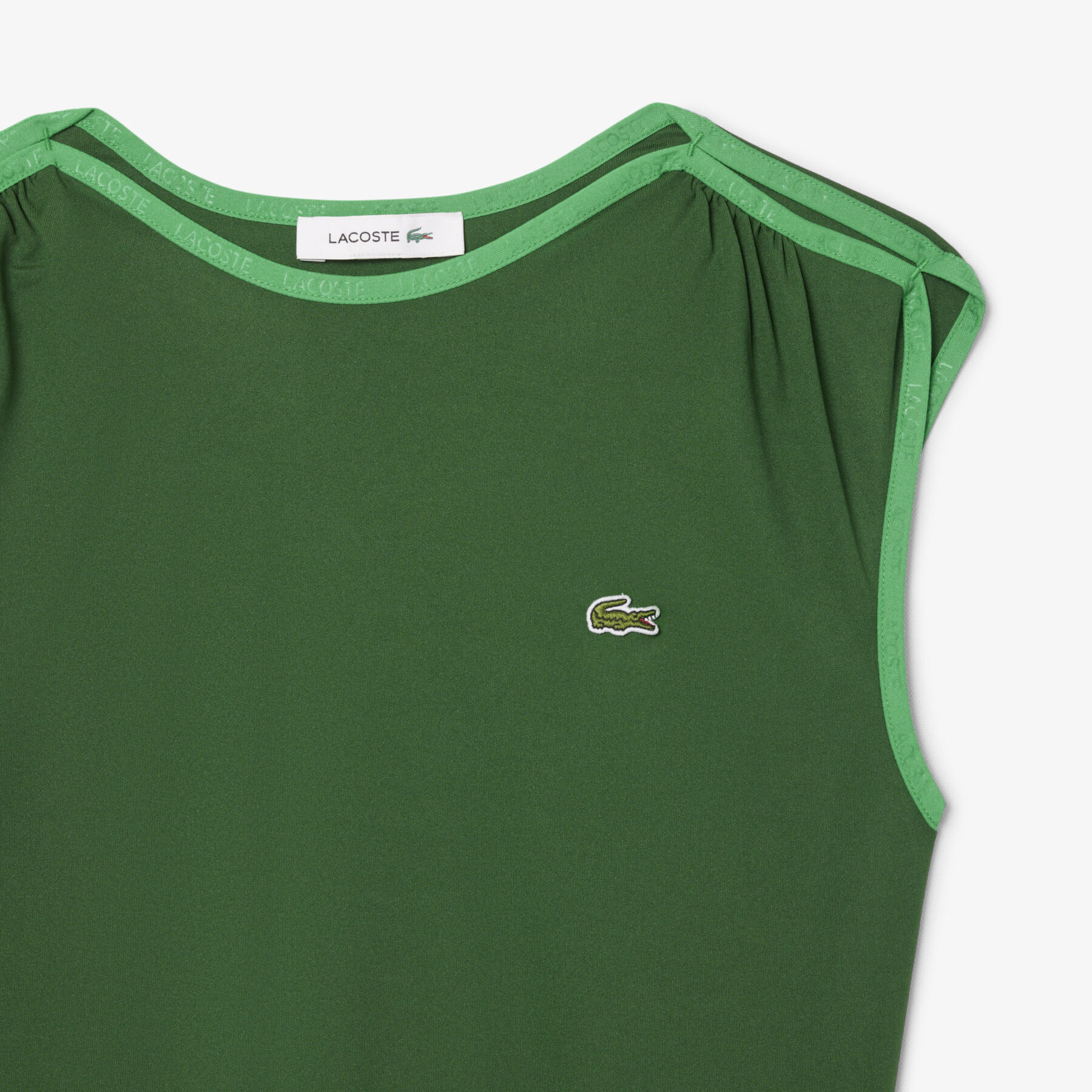 Sleeveless Pleated Dress lacoste sleeveless pleated dress