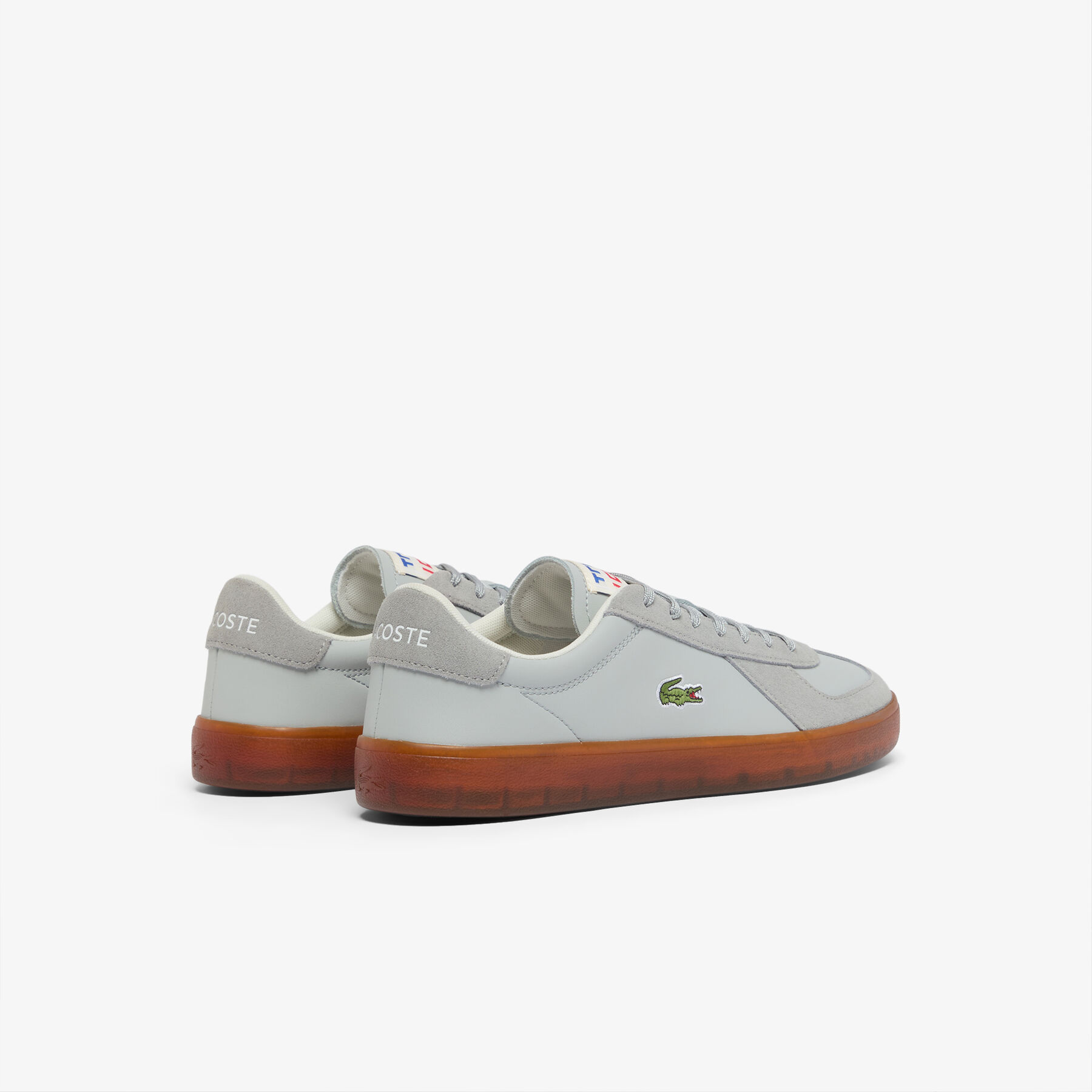 lacoste men s baseshot pro leather sneakers