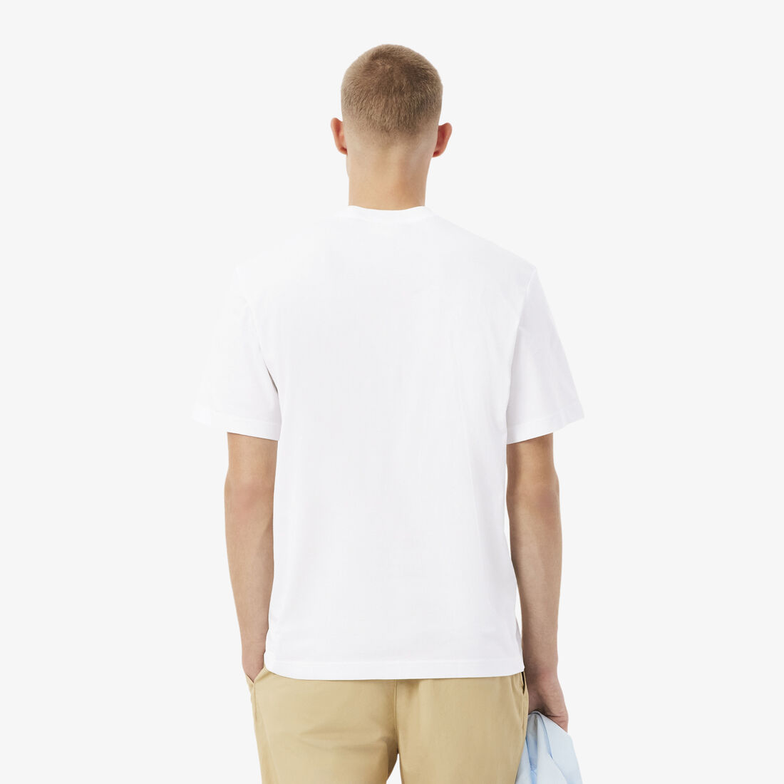تيشيرت قطني بجيب على الصدر Cotton T-shirt with Breast Pocket - TH2827-00-001