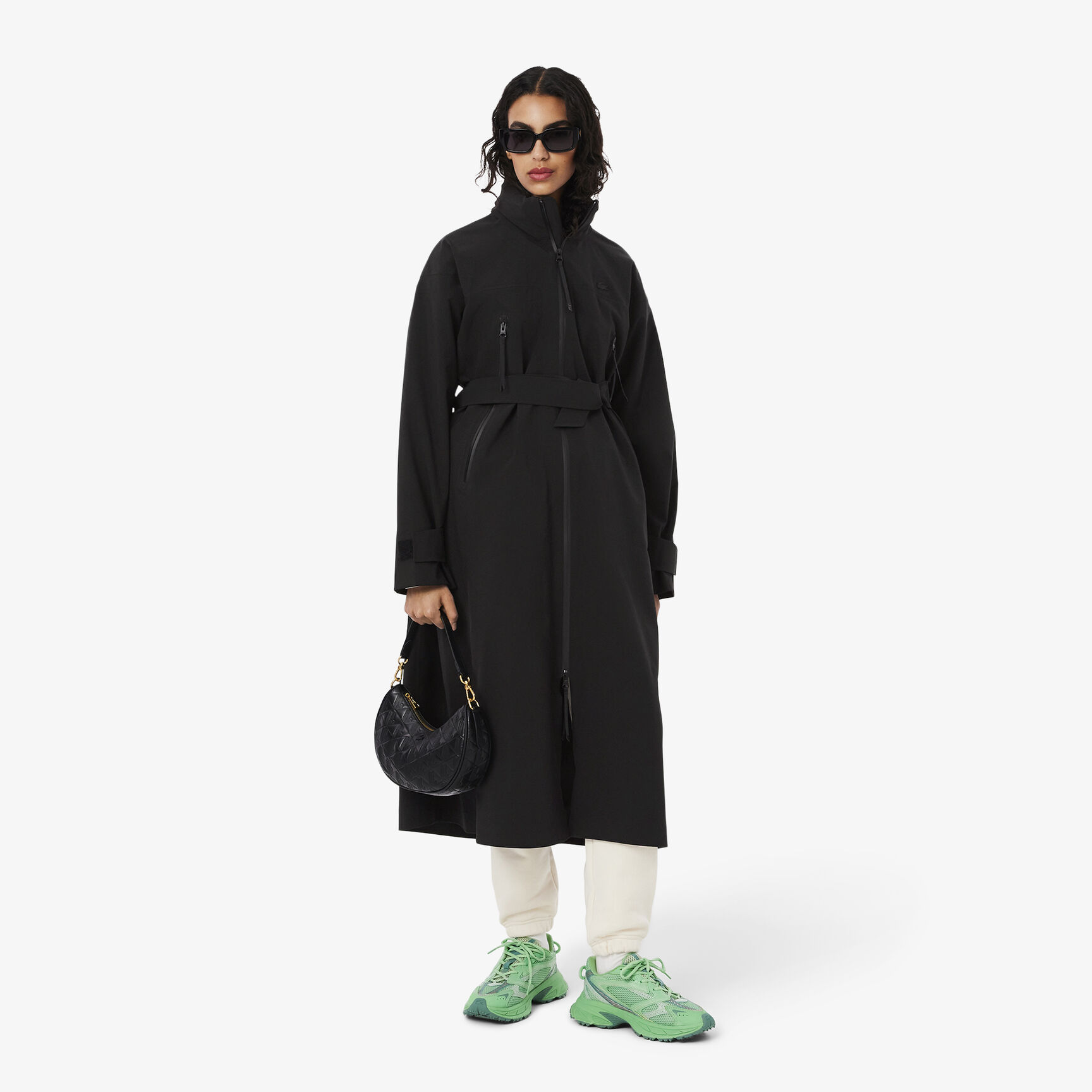 سترة طويلة كبيرة الحجم ضد الماء Long Oversized Water-Repellent Parka - BF3265-00-031