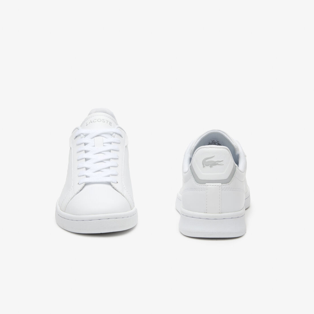 سنيكرز لاكوست كارنابي برو بي ال بنفس اللون جلد نساء Women's Lacoste Carnaby Pro BL Tonal Leather Trainers - 45SFA0083-21G