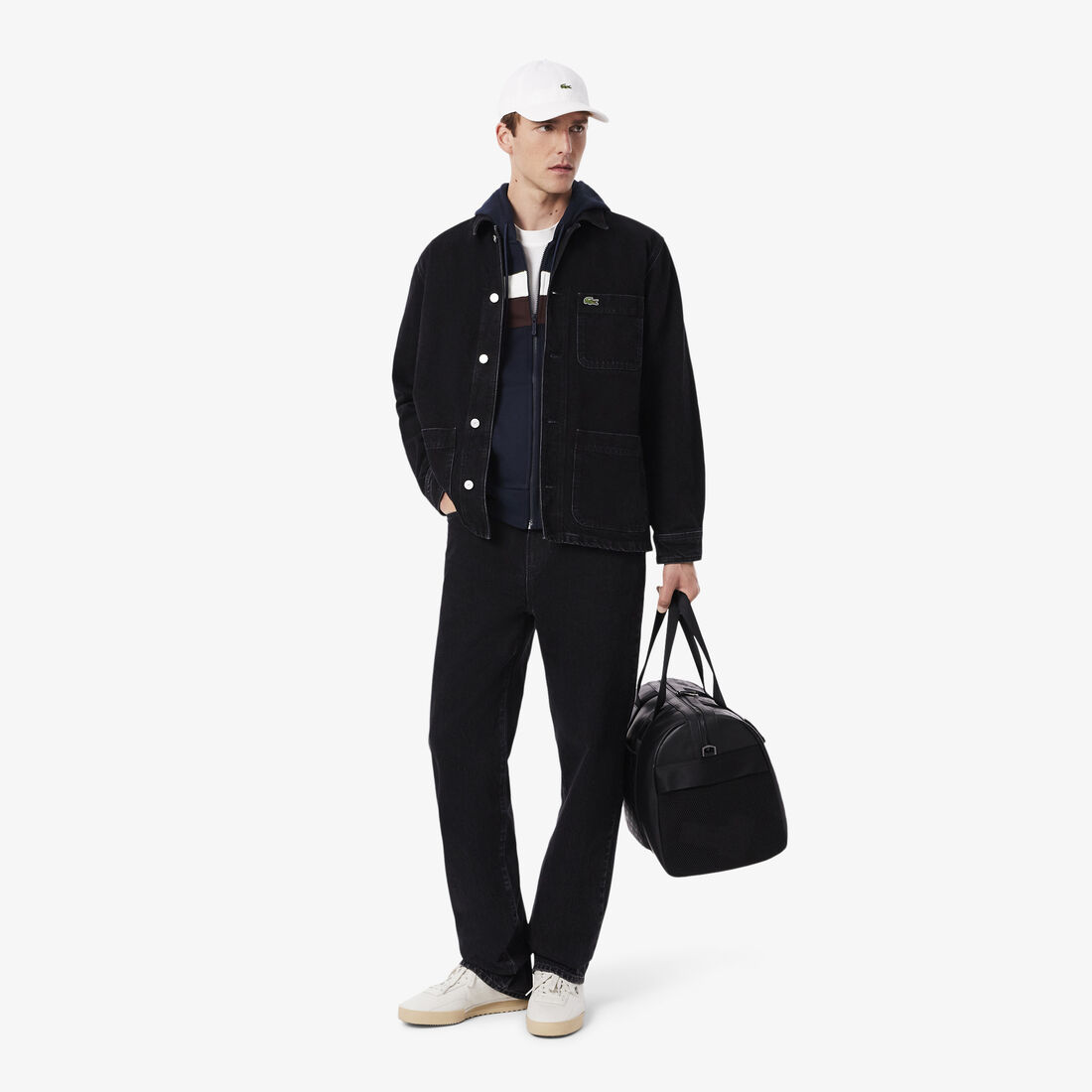 هودي بسحاب متعدد الألوان Zipped Colour-Block Hoodie - SH5913-00-6WZ