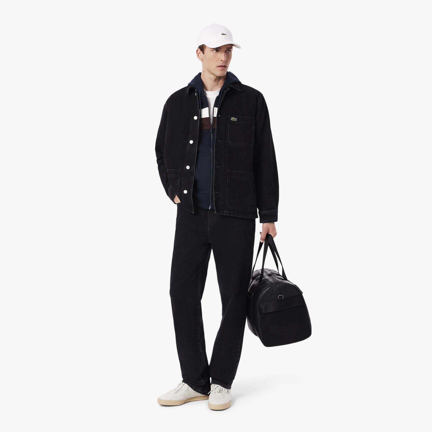 هودي بسحاب متعدد الألوان Zipped Colour-Block Hoodie - SH5913-00-6WZ