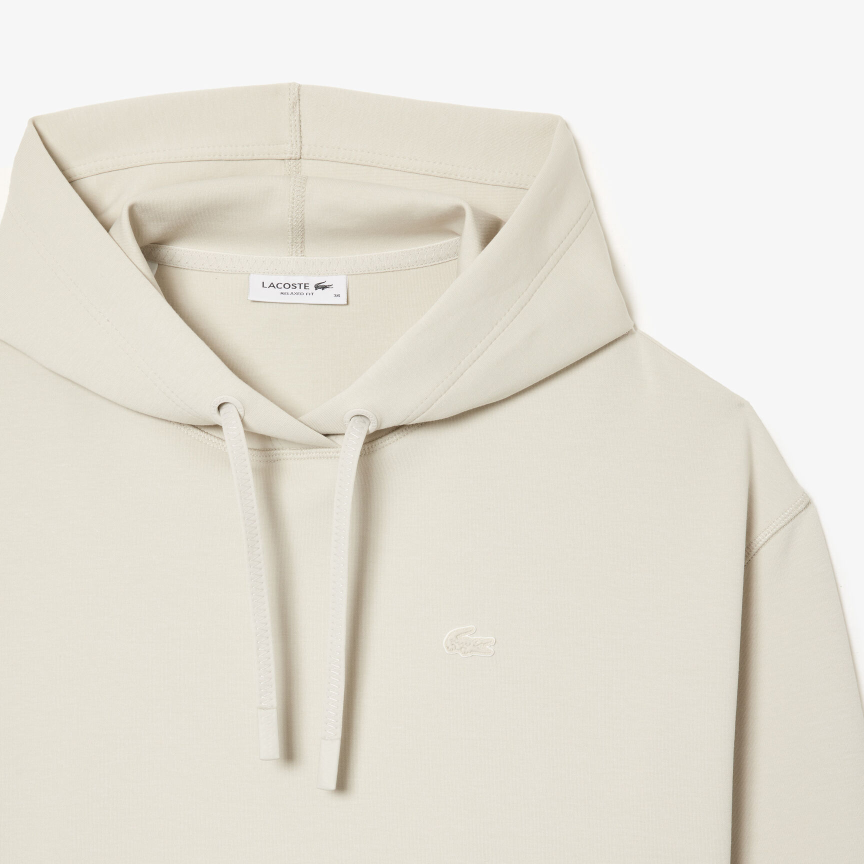 هودي قطني قصير Women's Lacoste Hooded Jogger Sweatshirt - SF0281-00-BUQ