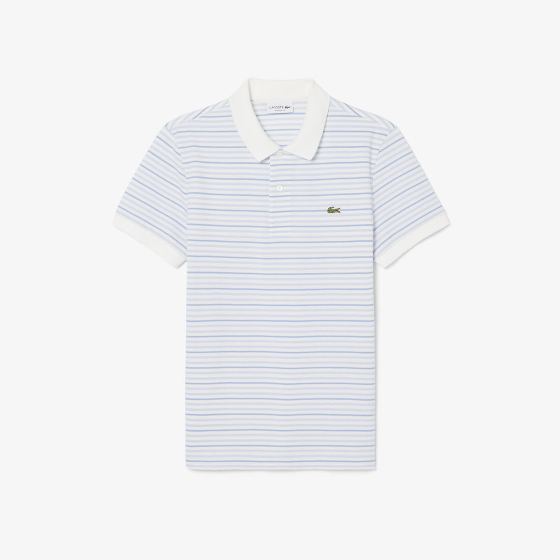Classic Fit Striped Petit Pique Polo Shirt - PH0871-00-WB5