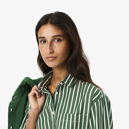 Oversized Cotton Poplin Shirt