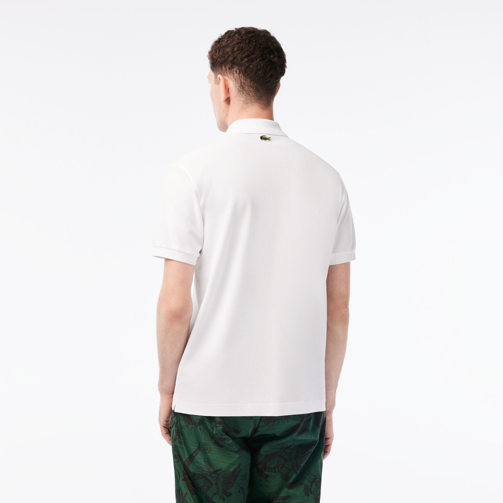 Men’s Lacoste x Netflix Organic Cotton Polo Shirt Men’s Lacoste x Netflix Organic Cotton Polo Shirt