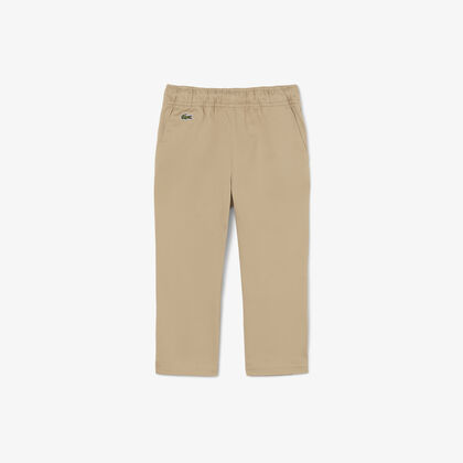 lacoste stretch cotton gabardine pants
