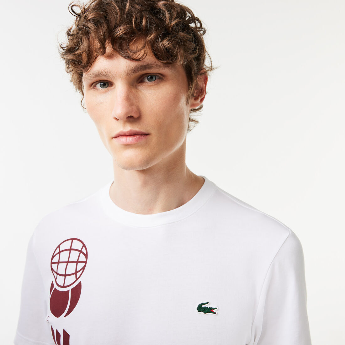 Lacoste Tennis x Daniil Medvedev Regular Fit T-shirt - TH1795-00-001