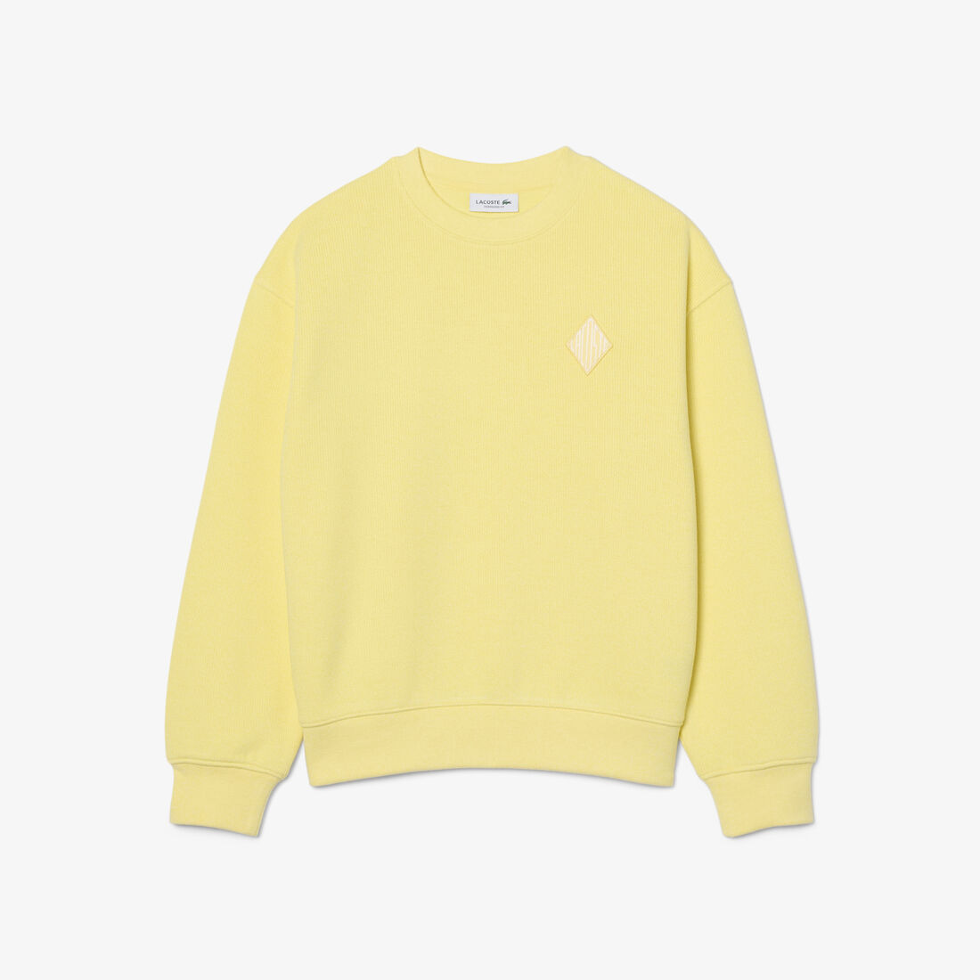 قميص رياضي واسع من قماش إنترلوك Oversized Interlock Sweatshirt - SF1482-00-864