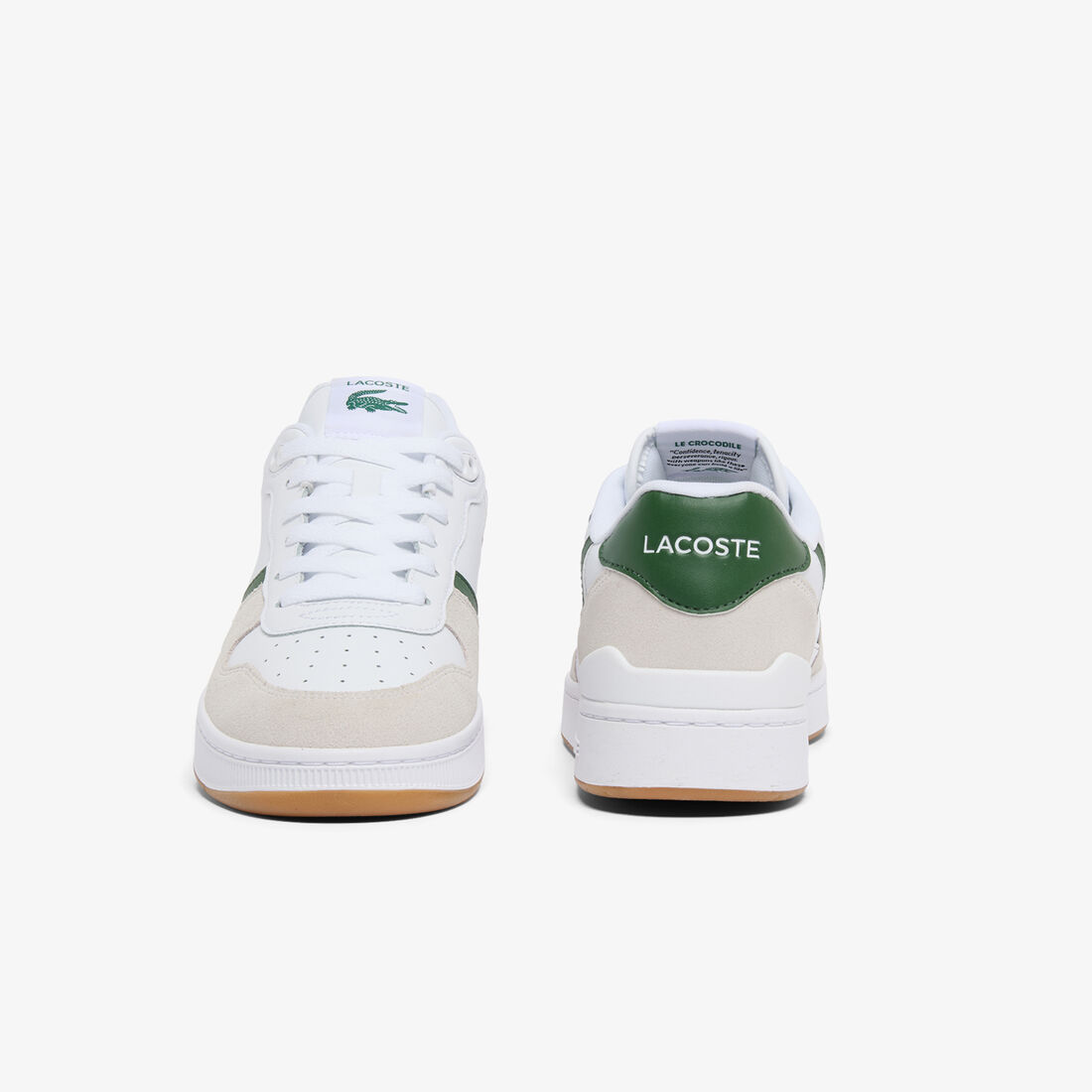 Men's T-Clip Set Leather Sneakers lacoste men s t clip set leather sneakers