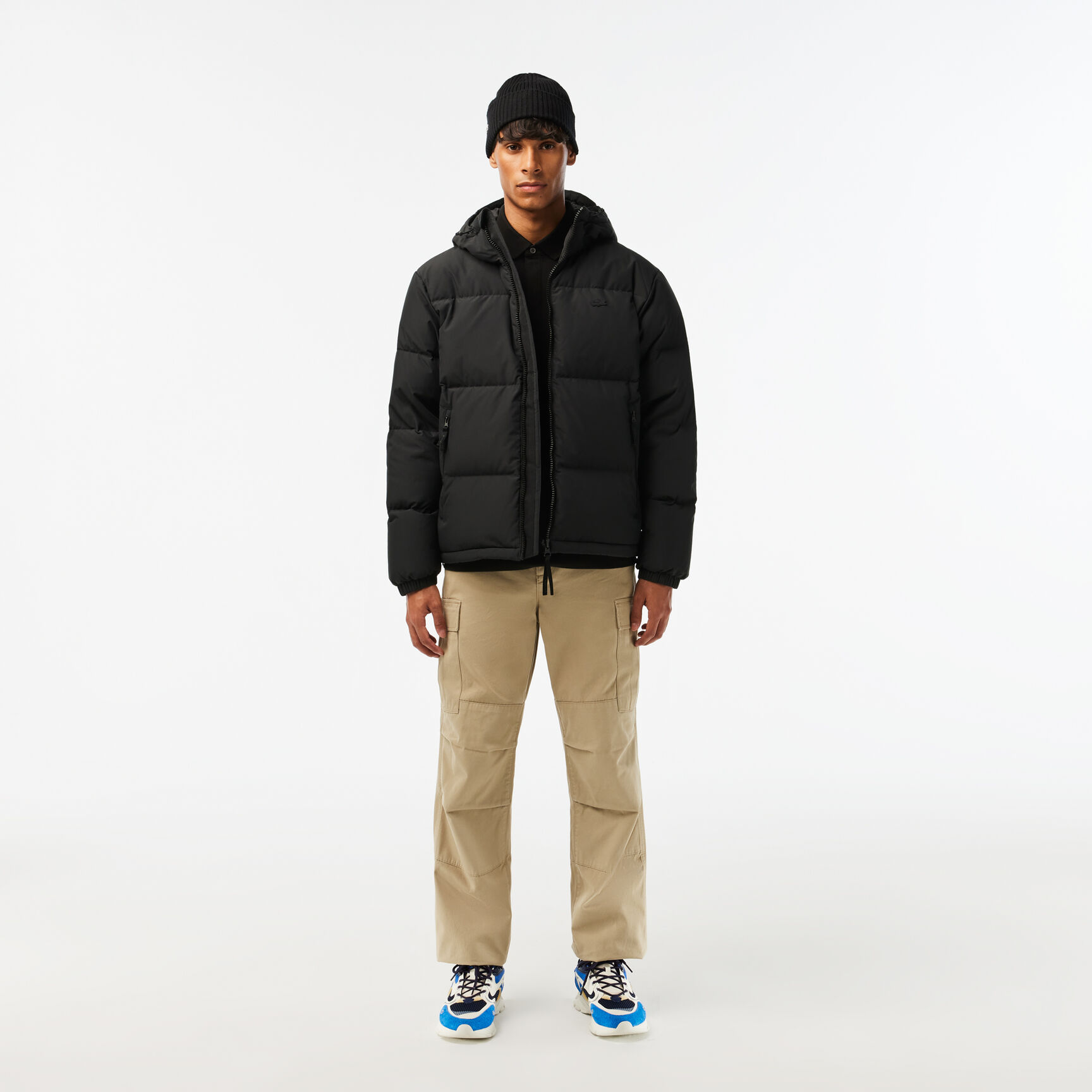 Men's Lacoste Quilted Water-Repellent Short Jacket Men's Lacoste Quilted Water-Repellent Short Jacket - BH3522-00-031