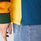 men s lacoste live loose fit colourblock cotton rugby style polo shirt