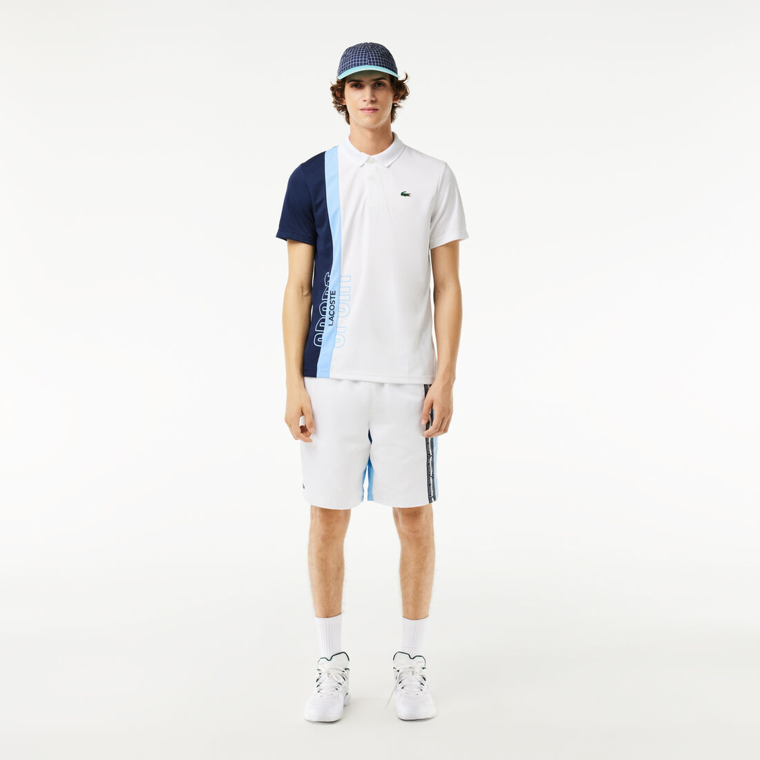 Regular Fit Recycled Knit Tennis Polo Shirt Regular Fit Recycled Knit Tennis Polo Shirt - DH1092-00-LUI