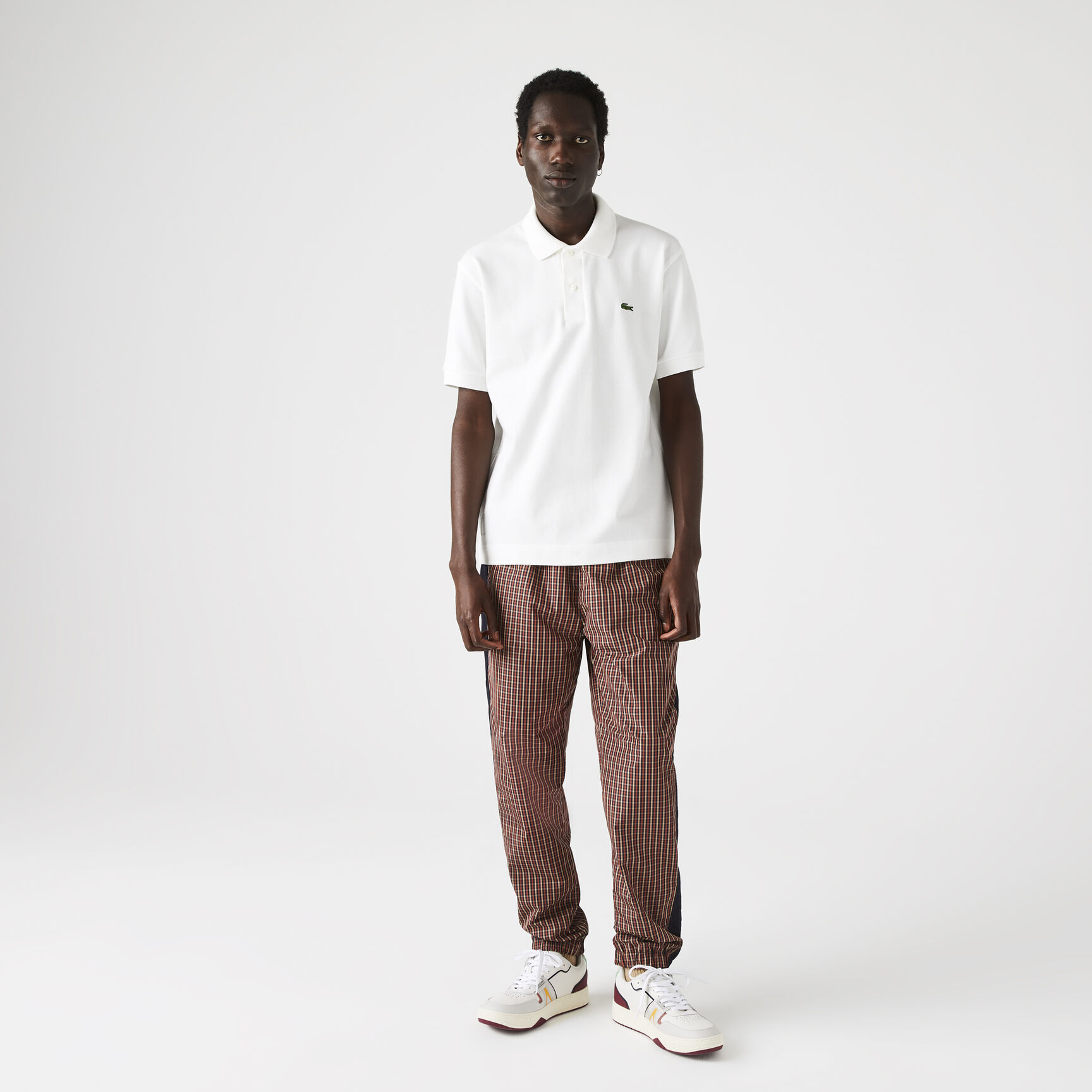 تيشيرت بولو لاكوست بيكيه قطن عضوي بقصة كلاسيكية للرجال مجموعة L.12.12 تيشيرت بولو لاكوست بيكيه قطن عضوي بقصة كلاسيكية للرجال مجموعة L.12.12