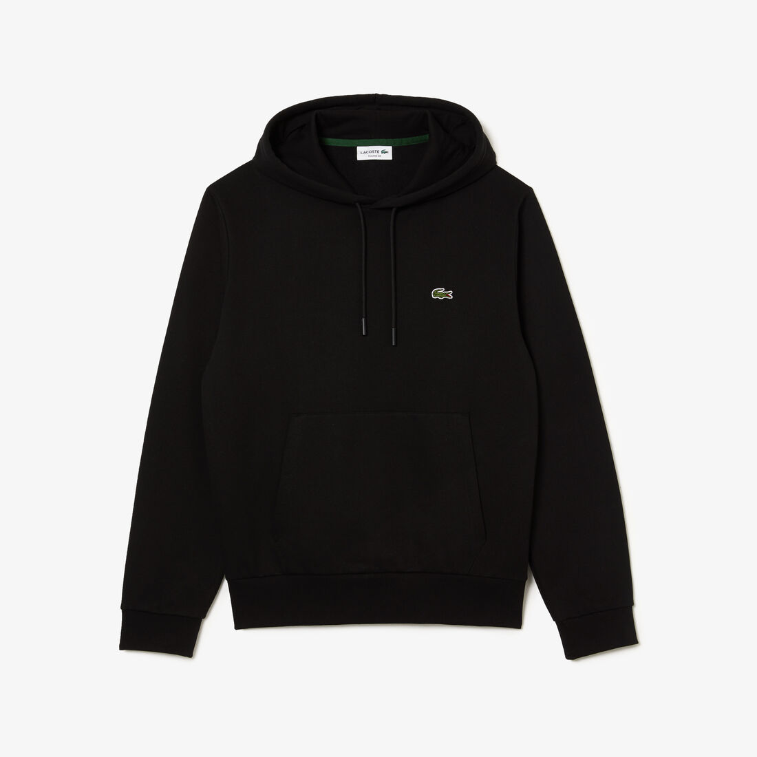 سويت شيرت لاكوست بغطاء رأس قطن عضوي للرجال Men's Lacoste Organic Cotton Hooded Jogger Sweatshirt - SH9623-00-031