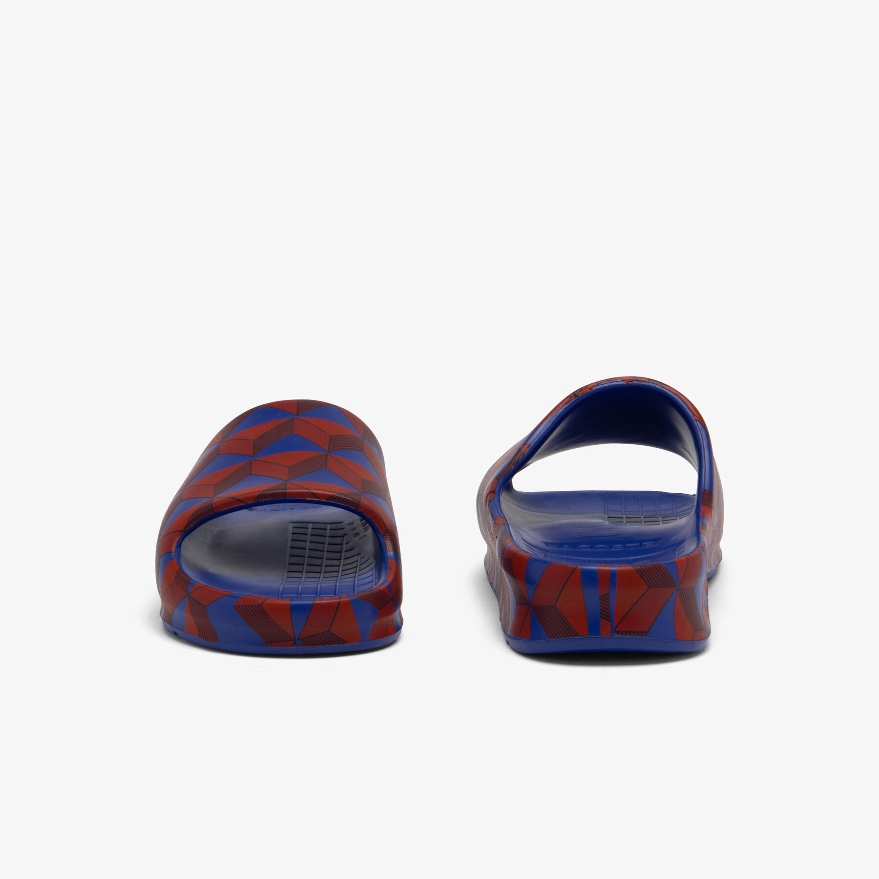 lacoste men s serve slide 2 0 printed