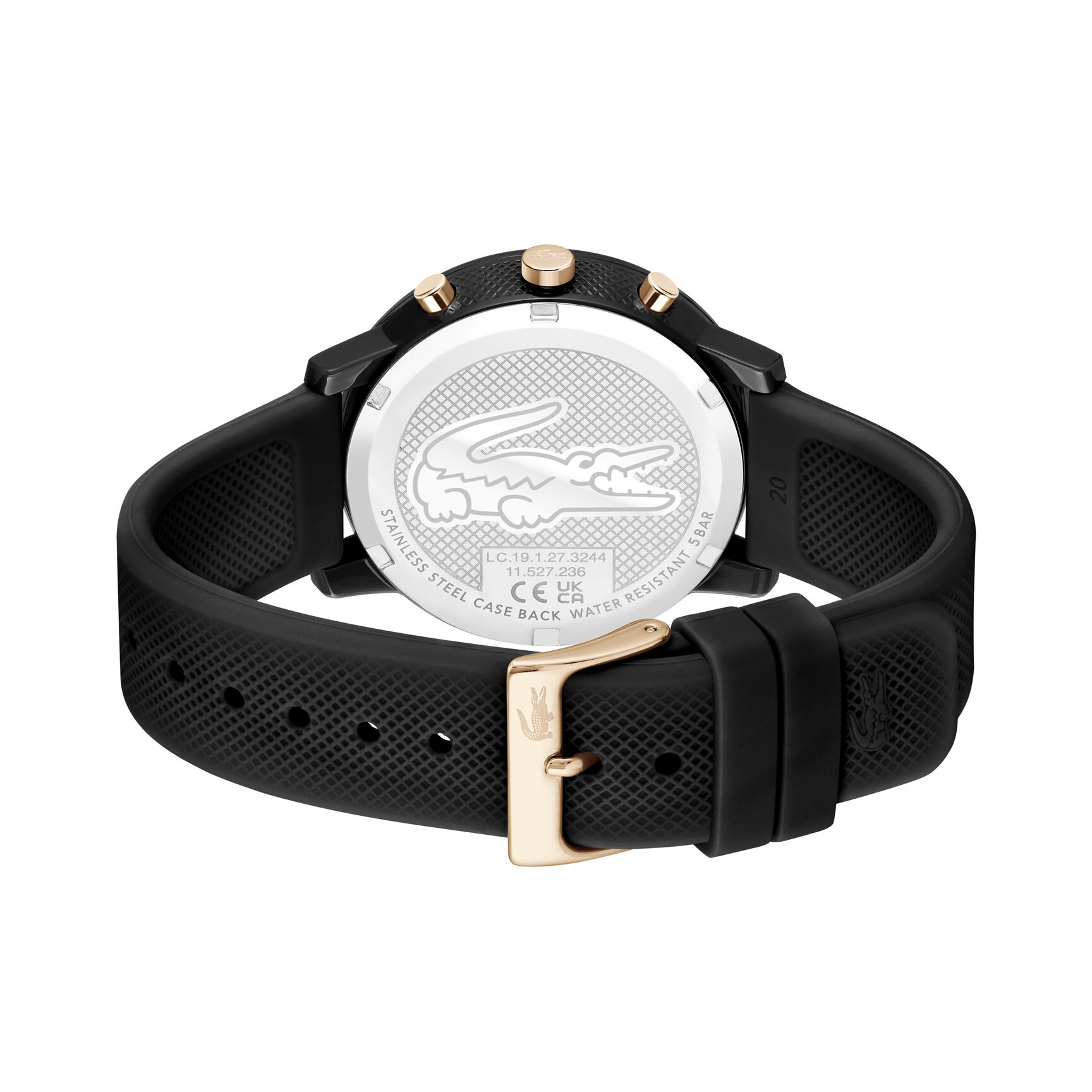 L.12.12 Chrono Sport Men's Watch - 2011247-BLK