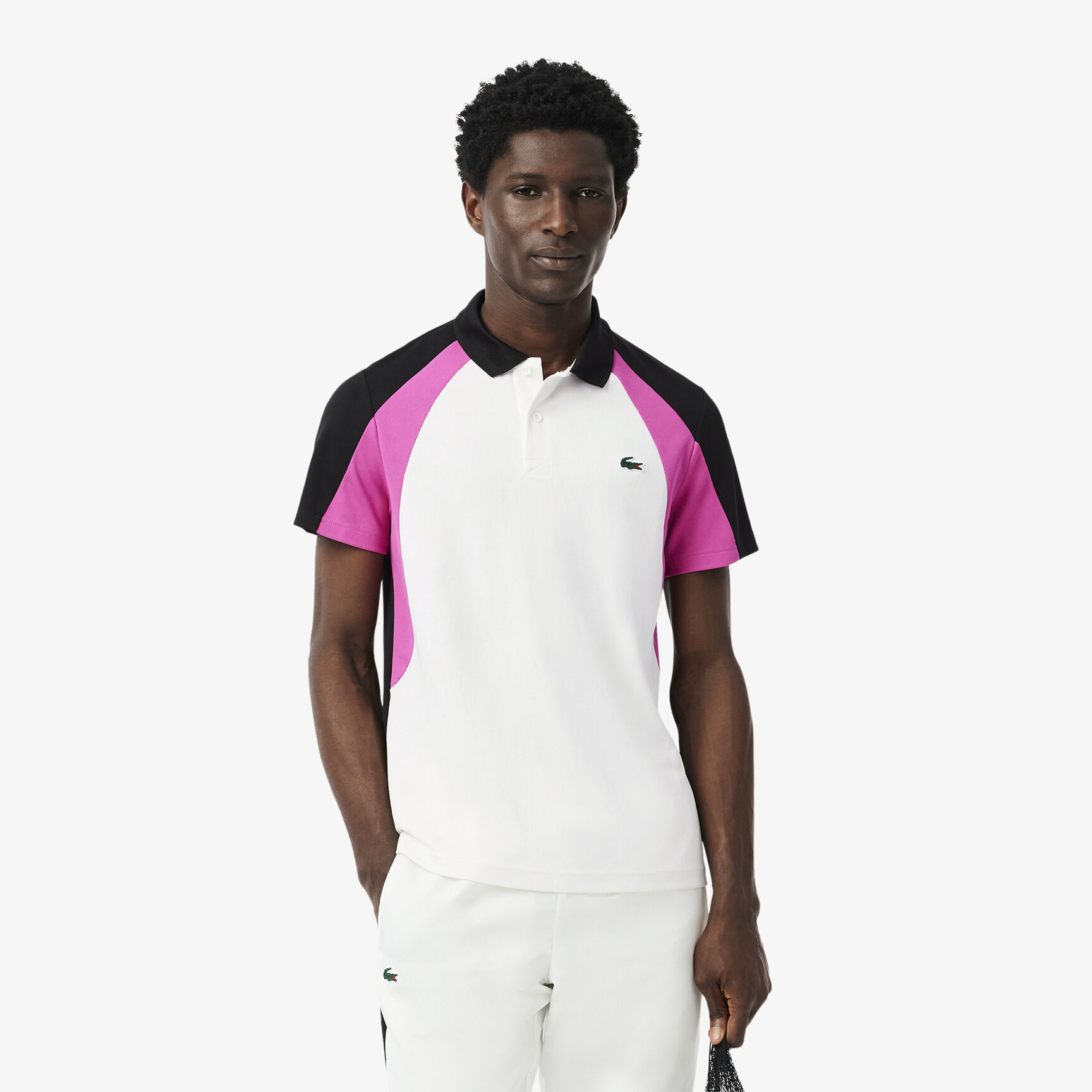 Colour-Block Printed Sport Polo Shirt Colour-Block Printed Sport Polo Shirt - DH8963-00-H6I