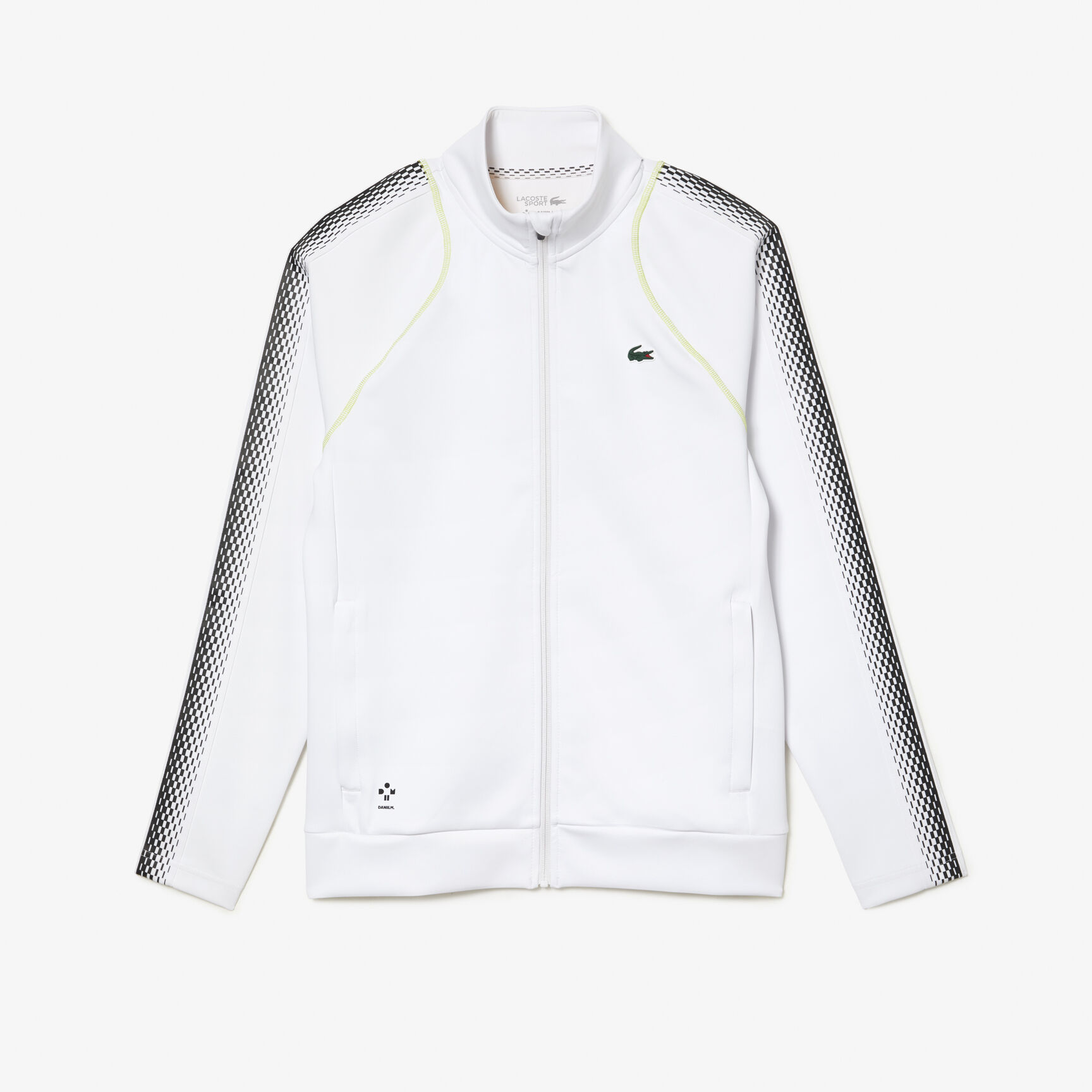 Men’s Lacoste Tennis x Daniil Medvedev Zipped Sweatshirt Men’s Lacoste Tennis x Daniil Medvedev Zipped Sweatshirt