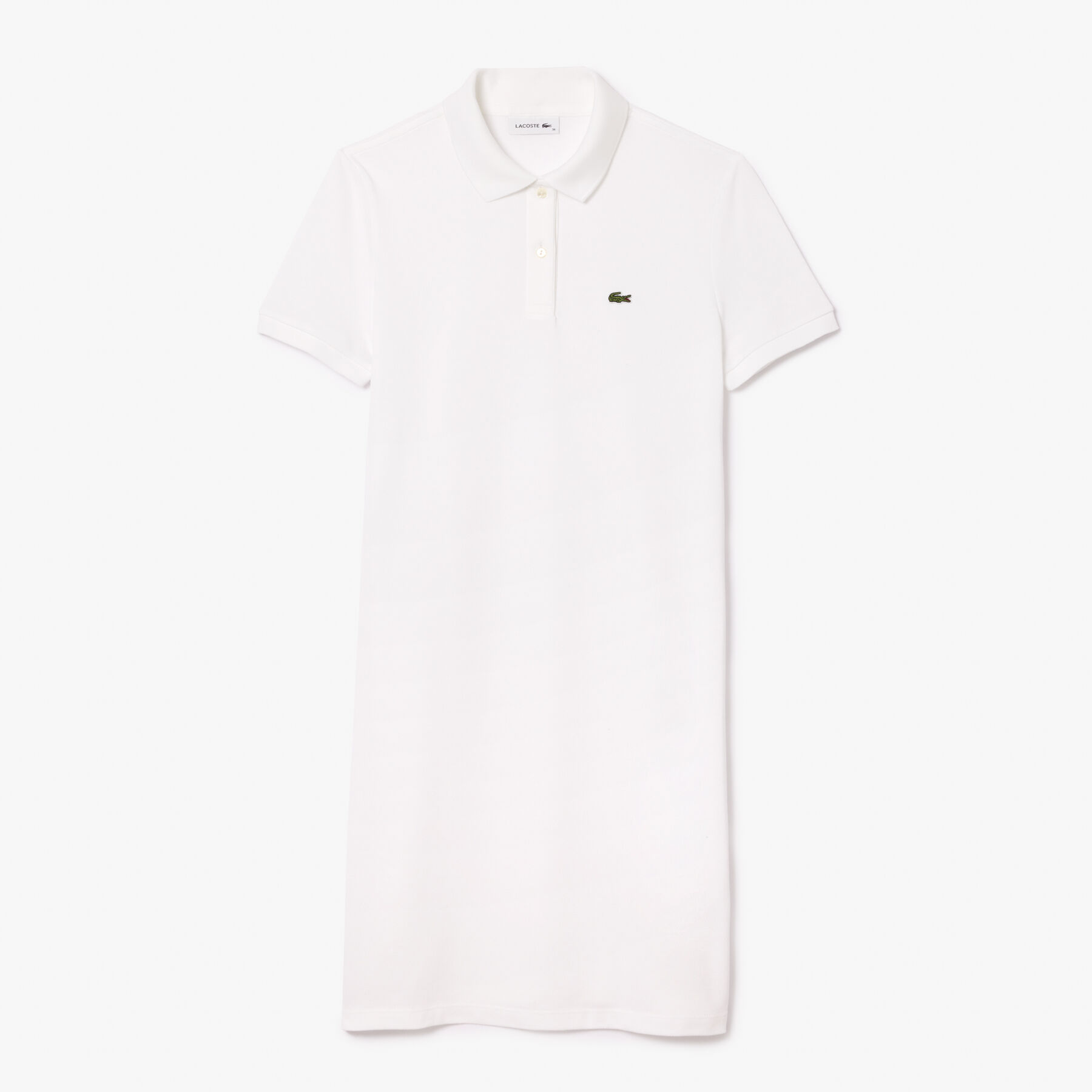Women's Lacoste Pique Knit Polo Dress Women's Lacoste Piqu Knit Polo Dress - EF7767-00-001