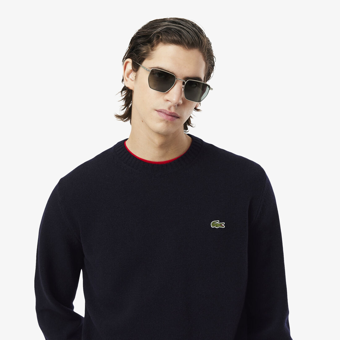 Wool Crew Neck Sweater Wool Crew Neck Sweater - AH2916-00-166
