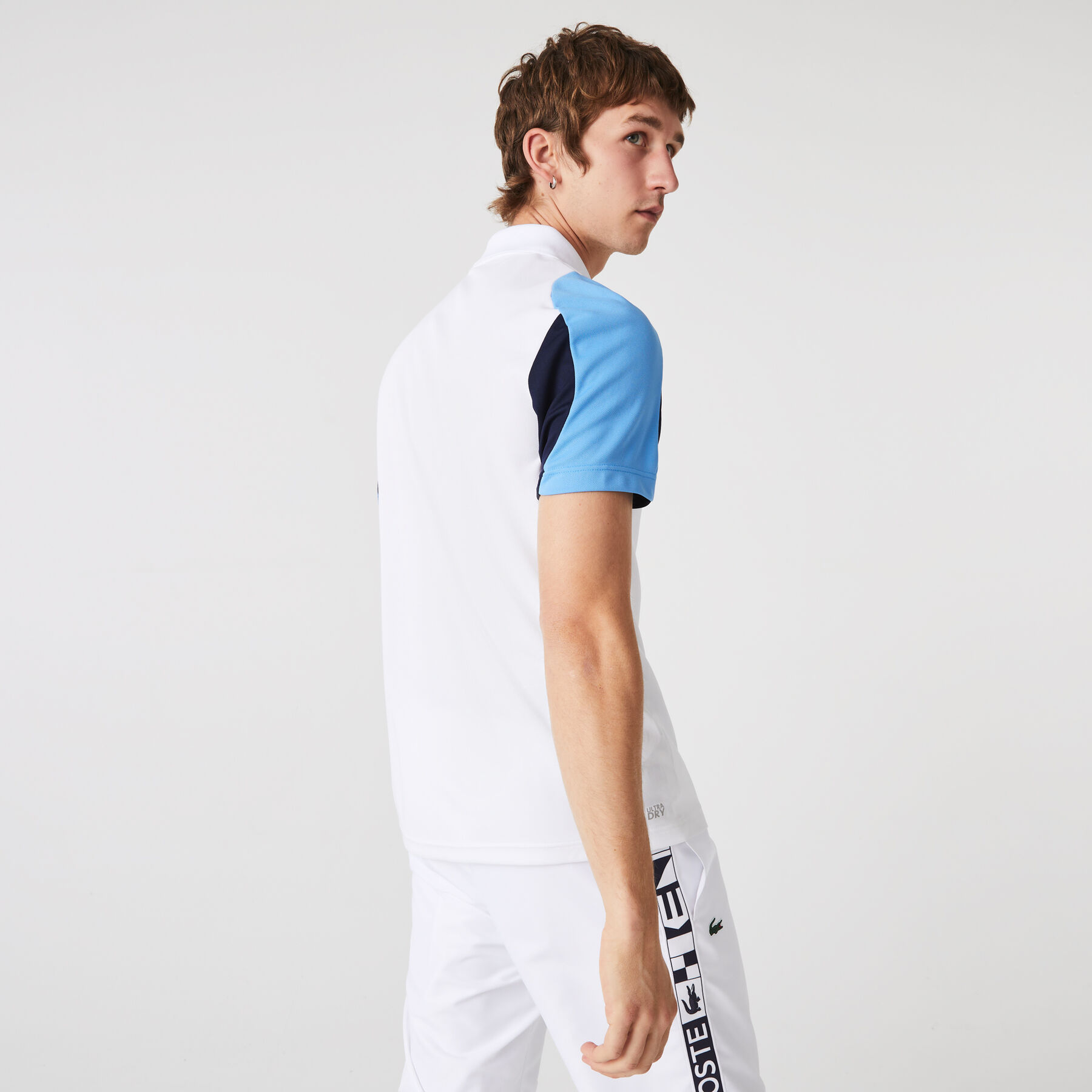 تيشيرت بولو تنس بيكيه مقاوم للتجعد بقصة عادية للرجال مجموعة Lacoste SPORT لاكوست تيشيرت بولو تنس بيكيه مقاوم للتجعد بقصة عادية للرجال مجموعة lacoste sport