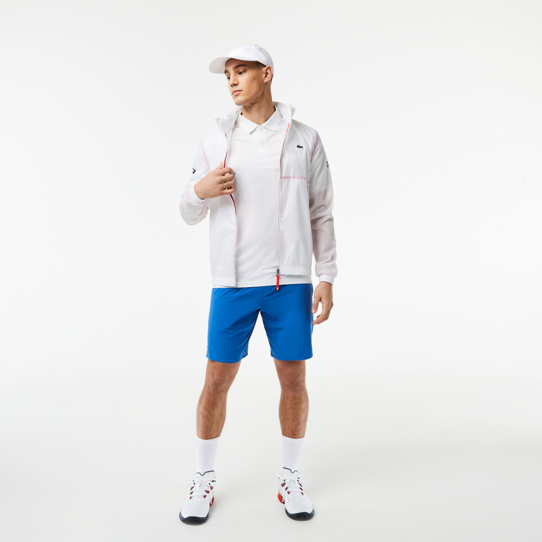 Men’s Lacoste Tennis x Novak Djokovic Zip Jacket Men’s Lacoste Tennis x Novak Djokovic Zip Jacket